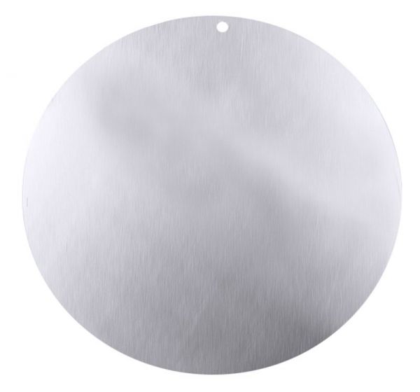 Tortenunterlage, mit Aufhängeloch, Alu, D: 26 cm