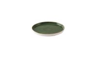 Churchill, Stonecast : Sorrel Green - Teller flach m. erhöhten Rand, 21 x 2 cm Churchill, Stonecast : Sorrel Green - Teller flach m. erhöhten Rand, 21 x 2 cm