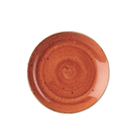 Churchill, Stonecast : Spiced Orange - Teller flach Coupe, 16,5 cm Churchill, Stonecast : Spiced Orange - Teller flach Coupe, 16,5 cm
