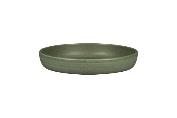 RAK, Ease Selva : Dark Green - Teller tief rund, 23,7 x 4,6 cm/ 1,3 ltr.