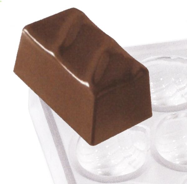 Pralinenform Barren, 30 Formen, PC, 33 x 19 x 17 mm