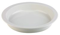 Porzellaneinsatz f. Chafing Dish Art.-Nr. 12324, weiss, feuerfest, rund D: 39 cm, H: 6 cm Porzellaneinsatz f. Chafing Dish Art.-Nr. 12324, weiss, feuerfest, rund D: 39 cm, H: 6 cm