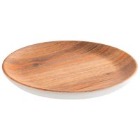 Teller CRAZY WOOD, Melamin, Holzoptik, D: 15 cm, H: 1,5 cm Teller CRAZY WOOD, Melamin, Holzoptik, D: 15 cm, H: 1,5 cm