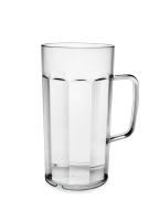 Aku, Mehrweg - Bierkrug 500 ml m. F 0.5 ltr. |-|, Polycarbonat, D: 8,1 cm, H: 16,1 cm, Fb. Glasklar Aku, Mehrweg - Bierkrug 500 ml m. F 0.5 ltr. |-|, Polycarbonat, D: 8,1 cm, H: 16,1 cm, Fb. Glasklar