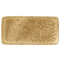 Bauscher, Sandstone : Dekor 426078 Dark Yellow - Platte rechteckig 30,5 x 15 cm Bauscher, Sandstone : Dekor 426078 Dark Yellow - Platte rechteckig 30,5 x 15 cm
