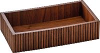 Playground, Holz - CESTO : Korb, Nussbaum, 21 x 11 cm Playground, Holz - CESTO : Korb, Nussbaum, 21 x 11 cm