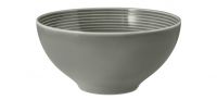 Seltmann Weiden, Beat : Perlgrau - Schüssel rund mit Relief, 15,5 cm Seltmann Weiden, Beat : Perlgrau - Schüssel rund mit Relief, 15,5 cm
