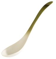 Löffel GREEN BAMBOO, Melamin, Gesamtlänge: 20 cm, I: 0,01 ltr., innen: grün, außen: beige Löffel GREEN BAMBOO, Melamin, Gesamtlänge: 20 cm, I: 0,01 ltr., innen: grün, außen: beige