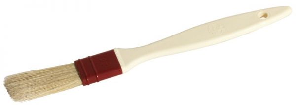Fett- u. Kuchenpinsel, PC, cremefarbend, 23 x 3,5 cm