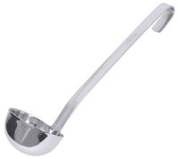Schöpfkelle, kurz, fugenlos, Edelstahl, I: 0,08 ltr., D: 7 cm, Stiellänge: 22 cm Schöpfkelle, kurz, fugenlos, Edelstahl, I: 0,08 ltr., D: 7 cm, Stiellänge: 22 cm