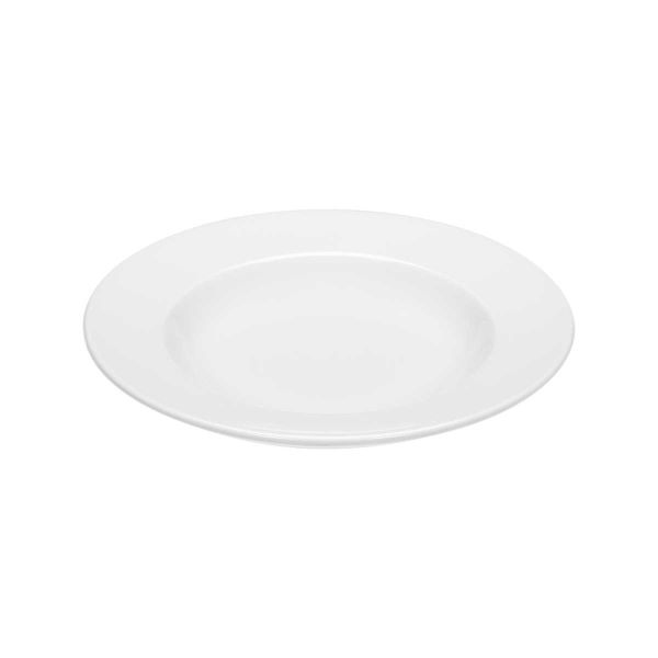 Bauscher, Smart - Teller tief rund Fahne, weiss, uni, 27 cm