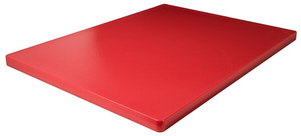 Schneidbrett, HDPE, 61 x 46 cm, rot