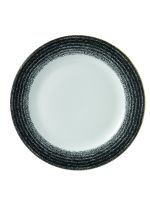 Churchill, Homespun : Charcoal Black - Teller flach Fahne, 26,1 cm Churchill, Homespun : Charcoal Black - Teller flach Fahne, 26,1 cm