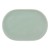 Schönwald, Shiro Glaze : Frost - Platte oval coup, 36 x 24 cm Schönwald, Shiro Glaze : Frost - Platte oval coup, 36 x 24 cm