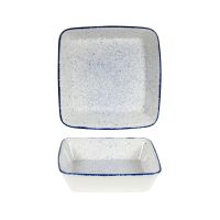 Churchill, Stonecast Hints : Indigo Blue - Backform quadratisch, 25 x 25 x 6,2 cm/ 2 ltr. Churchill, Stonecast Hints : Indigo Blue - Backform quadratisch, 25 x 25 x 6,2 cm/ 2 ltr.