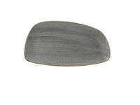 Churchill, Stonecast : Peppercorn Grey - Chefs Geo Platte, asymmetrisch, 35 x 18,5 cm Churchill, Stonecast : Peppercorn Grey - Chefs Geo Platte, asymmetrisch, 35 x 18,5 cm