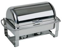 Rolltop-Chafing Dish CATERER 67 x 35 cm, H: 45 cm, I: 9 ltr., Edelstahl, 1 Wasserbecken, Rolltop-Deckel Rolltop-Chafing Dish CATERER 67 x 35 cm, H: 45 cm, I: 9 ltr., Edelstahl, 1 Wasserbecken, Rolltop-Deckel