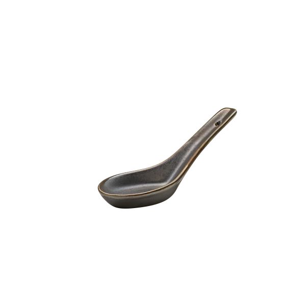 Playground, Steinzeug - Reislöffel, braun, 13 cm