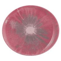 Seltmann Weiden, Modern Life : 58269 Batik Hibiskus - Platzteller oval 5235, 34 cm Seltmann Weiden, Modern Life : 58269 Batik Hibiskus - Platzteller oval 5235, 34 cm