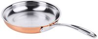 Flambierpfanne, Kupferkochgeschirr, D: 20 cm, H: 4 cm Flambierpfanne, Kupferkochgeschirr, D: 20 cm, H: 4 cm
