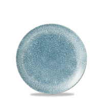 Churchill, Raku : Topaz Blue - Teller flach Coup, 16,5 cm Churchill, Raku : Topaz Blue - Teller flach Coup, 16,5 cm