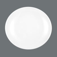 Seltmann Weiden, Meran, Steak & More - Teller oval 5234, weiss, uni, 21 cm Seltmann Weiden, Meran, Steak & More - Teller oval 5234, weiss, uni, 21 cm