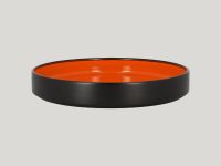 RAK, Fire : Orange - Teller flach, senkrechter Rand, 27 x 4,1 cm/ 1,4 ltr. RAK, Fire : Orange - Teller flach, senkrechter Rand, 27 x 4,1 cm/ 1,4 ltr.