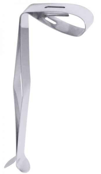 Thermometer Clip, groß, Edelstahl, L: 9 cm