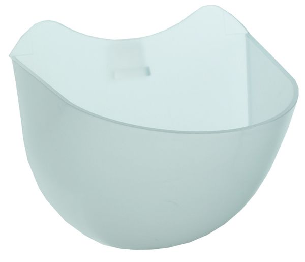 GASTRO Vario Rack, Schütte 1 ltr., gefrosteter Kunststoff, L: 140 mm, B: 140 mm, H: 130 mm