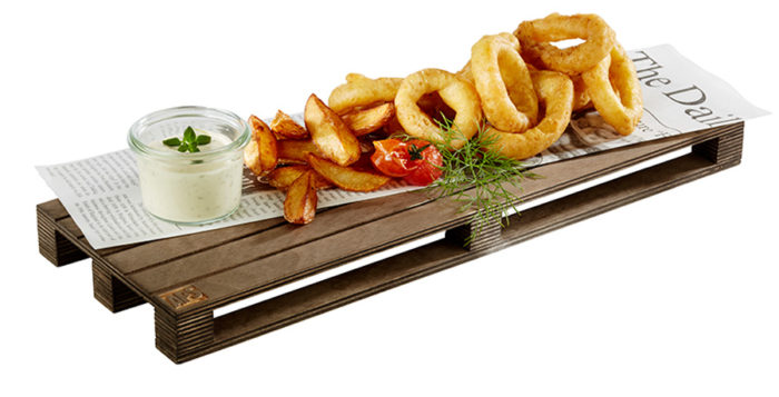 Fancy Fast Food optimale präsentieren